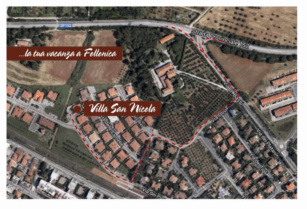 Villa San Nicola B&B Follonica Buitenkant foto