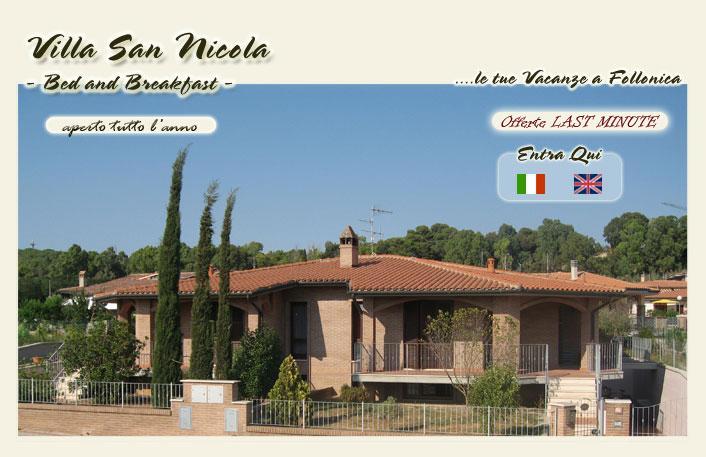 Villa San Nicola B&B Follonica Buitenkant foto